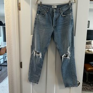 Size 27 Jaime straight leg Agolde jeans. Great condition and fit
